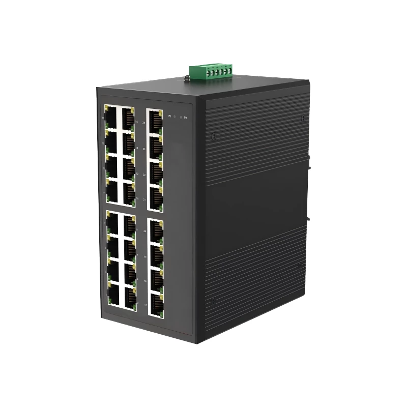 Industrial 24-Port Gigabit Ethernet Switch
