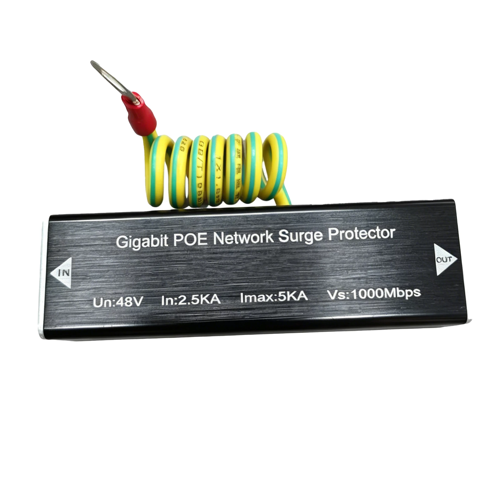Gigabit POE Network Surge Protector