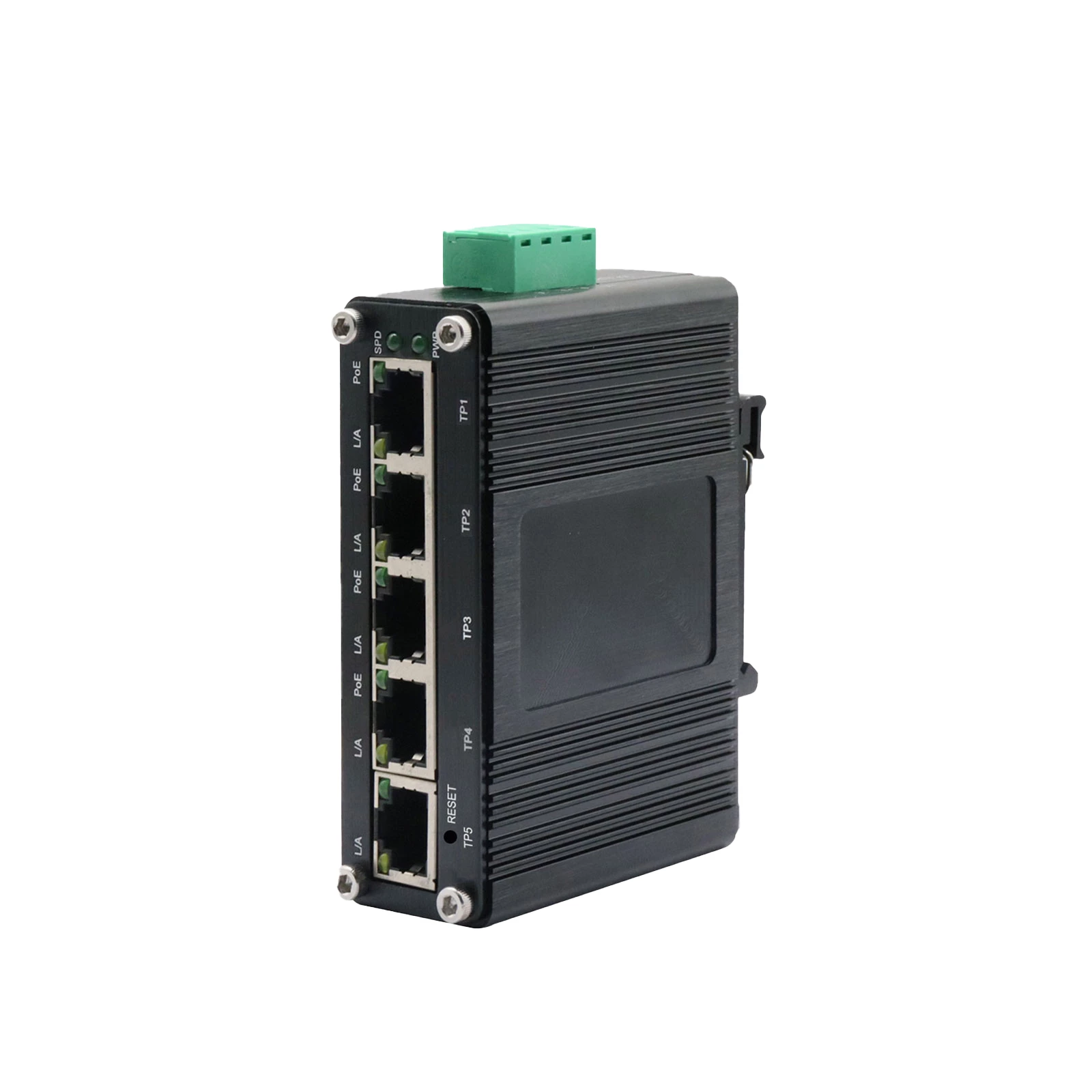 Compact Industrial Managed 5-Port Gigabit Ethernet Switch