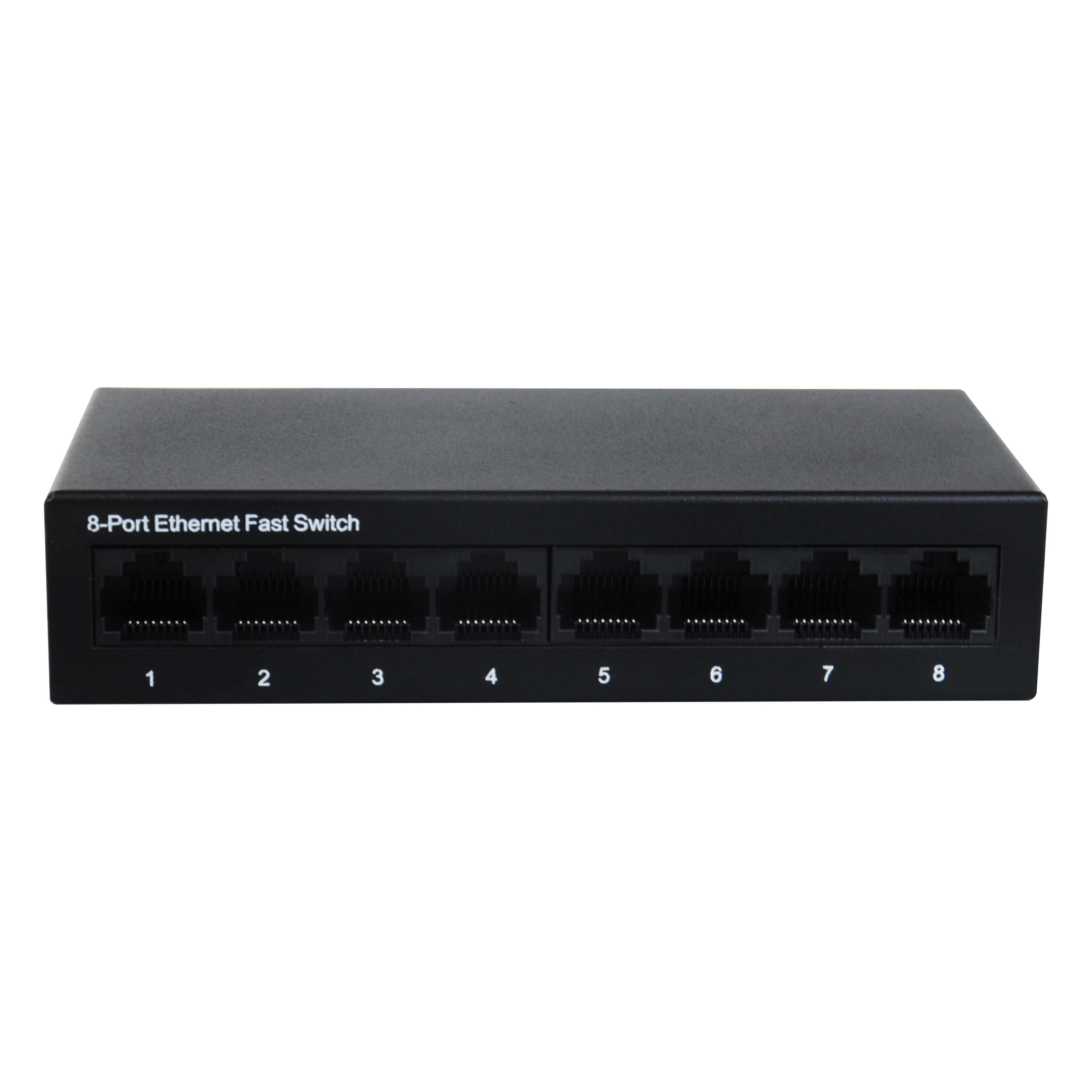 8 Port Fast Ethernet Switch 10/100Mbps Desktop LAN Switch IP30