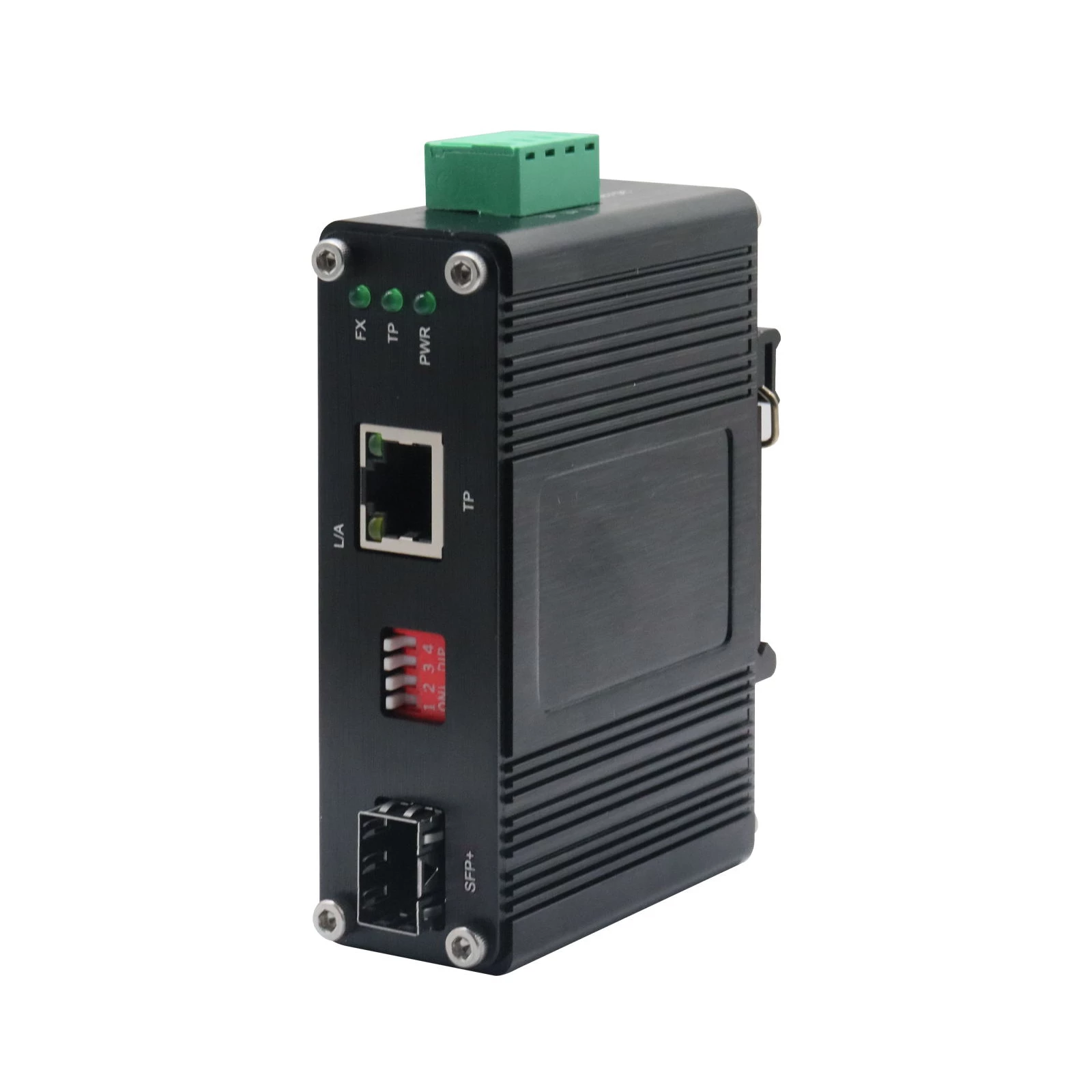 Mini Industrial 10G Media Converter